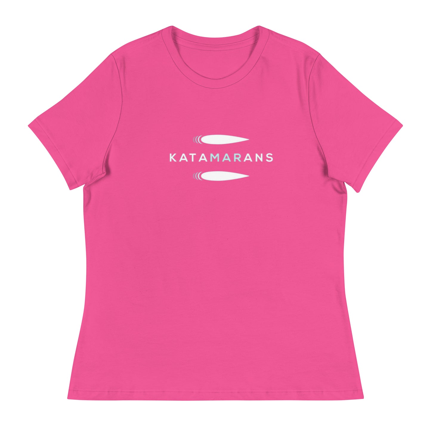 Katamaran's Women's Relaxed T-Shirt - Berry