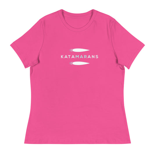 Katamaran's Women's Relaxed T-Shirt - Berry