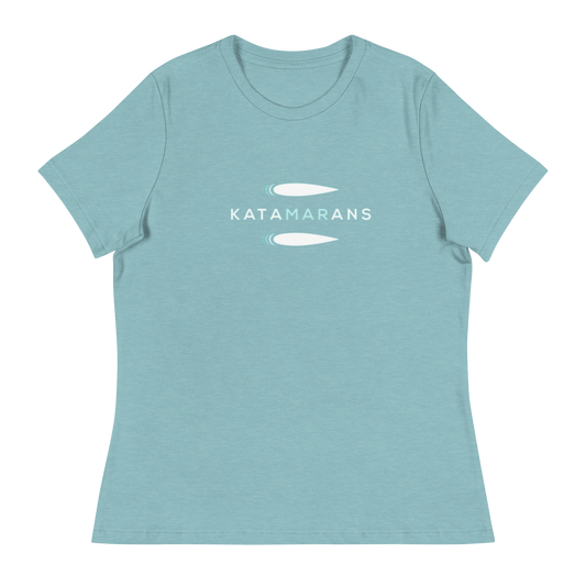 Katamarans Women's Relaxed T-Shirt - Blue Lagoon