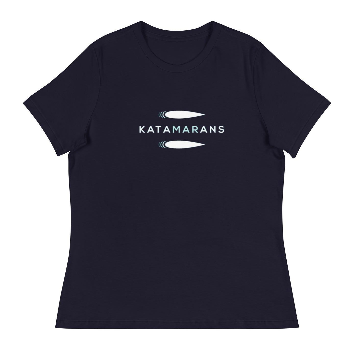 Katamarans Women's Relaxed T-Shirt - Navy